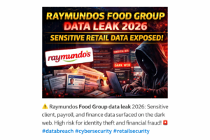 Raymundos Food Group data leak exposed on dark web