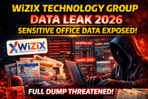 WiZiX Technology Group data leak exposed on dark web