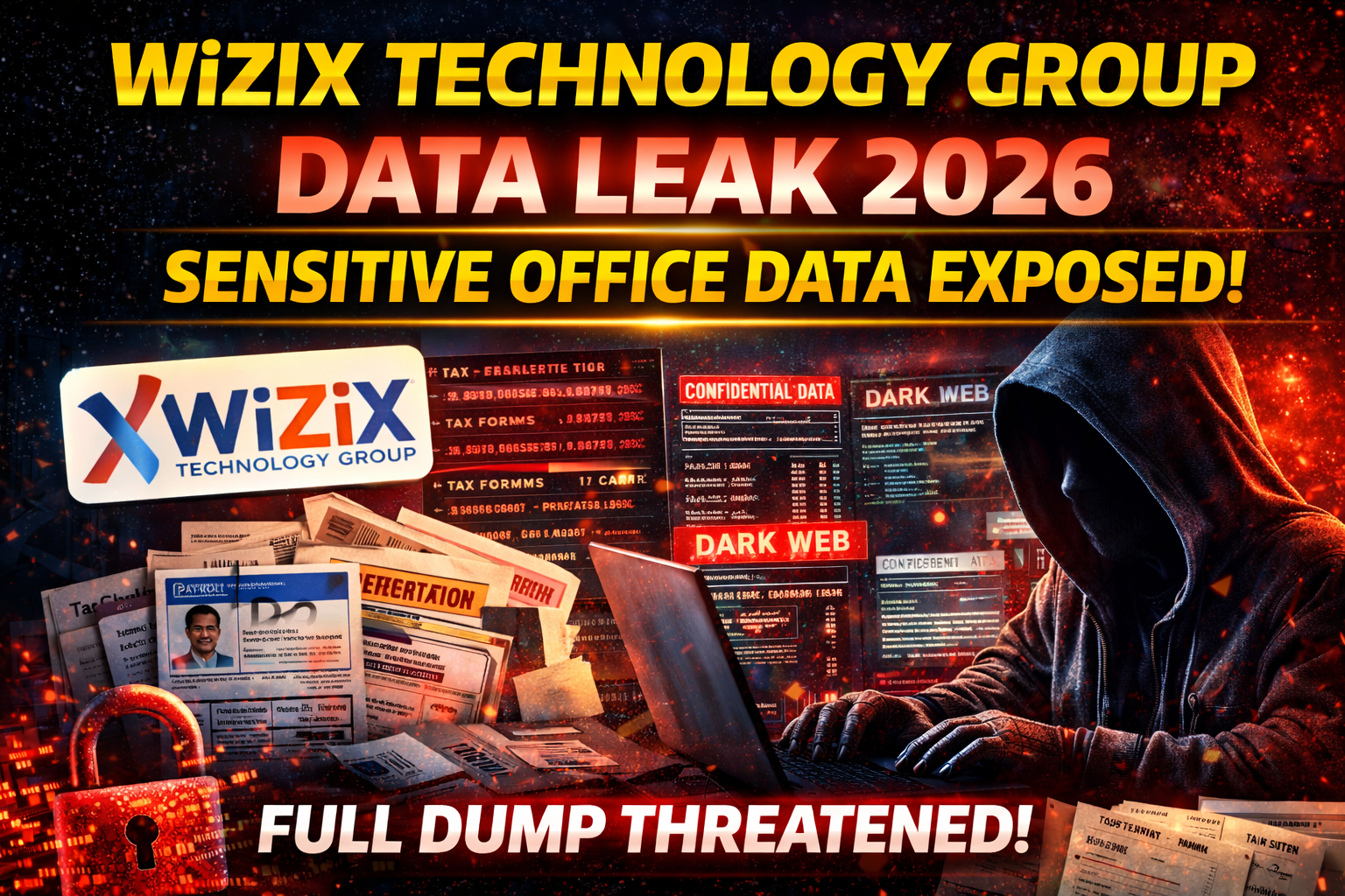 WiZiX Technology Group data leak exposed on dark web